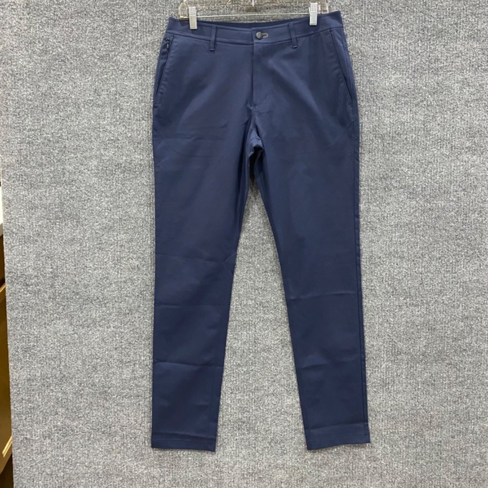 Public Rec Everyday Pant Mens 31x34 Navy Blue Chino Straight Leg Performance